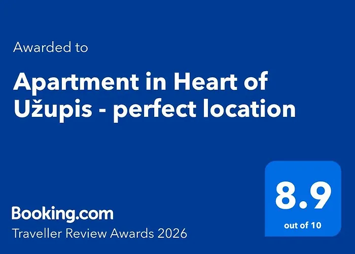 Apartment In Heart Of Uzupis - Perfect Location Vilnius